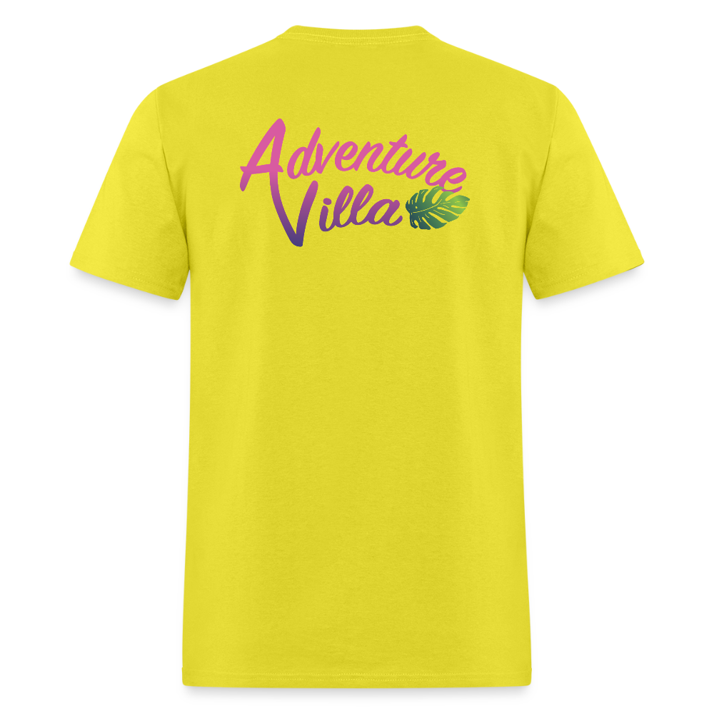 Adventure Villa Classic T-Shirt - yellow