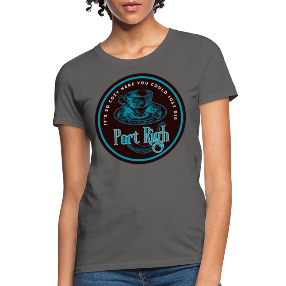 Port Righ Women's T-Shirt - charcoal