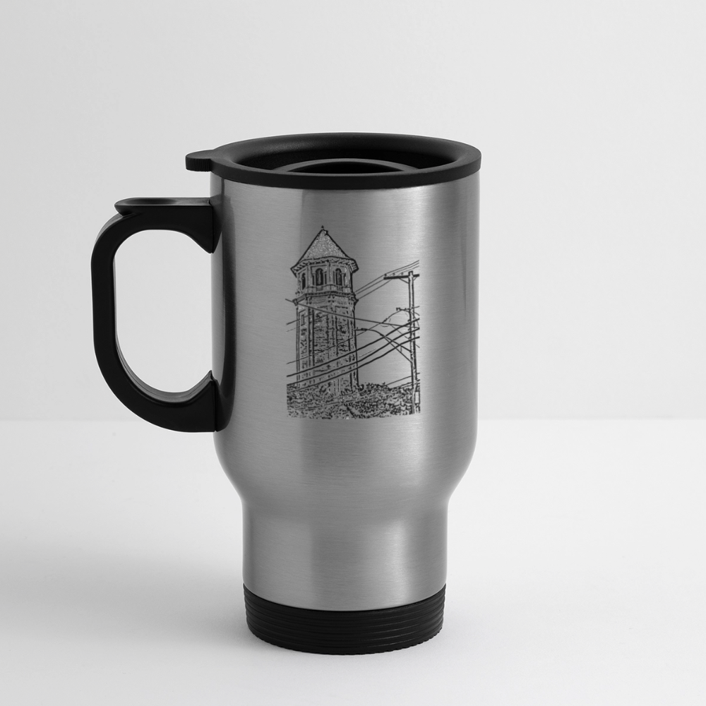 Roland Water Tower Mug - silver