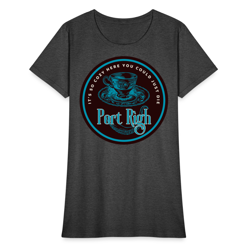 Port Righ Women's T-Shirt - heather black
