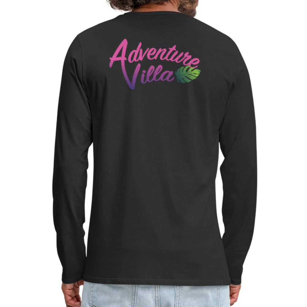 Adventure Villa Classic Long Sleeve T-Shirt - black