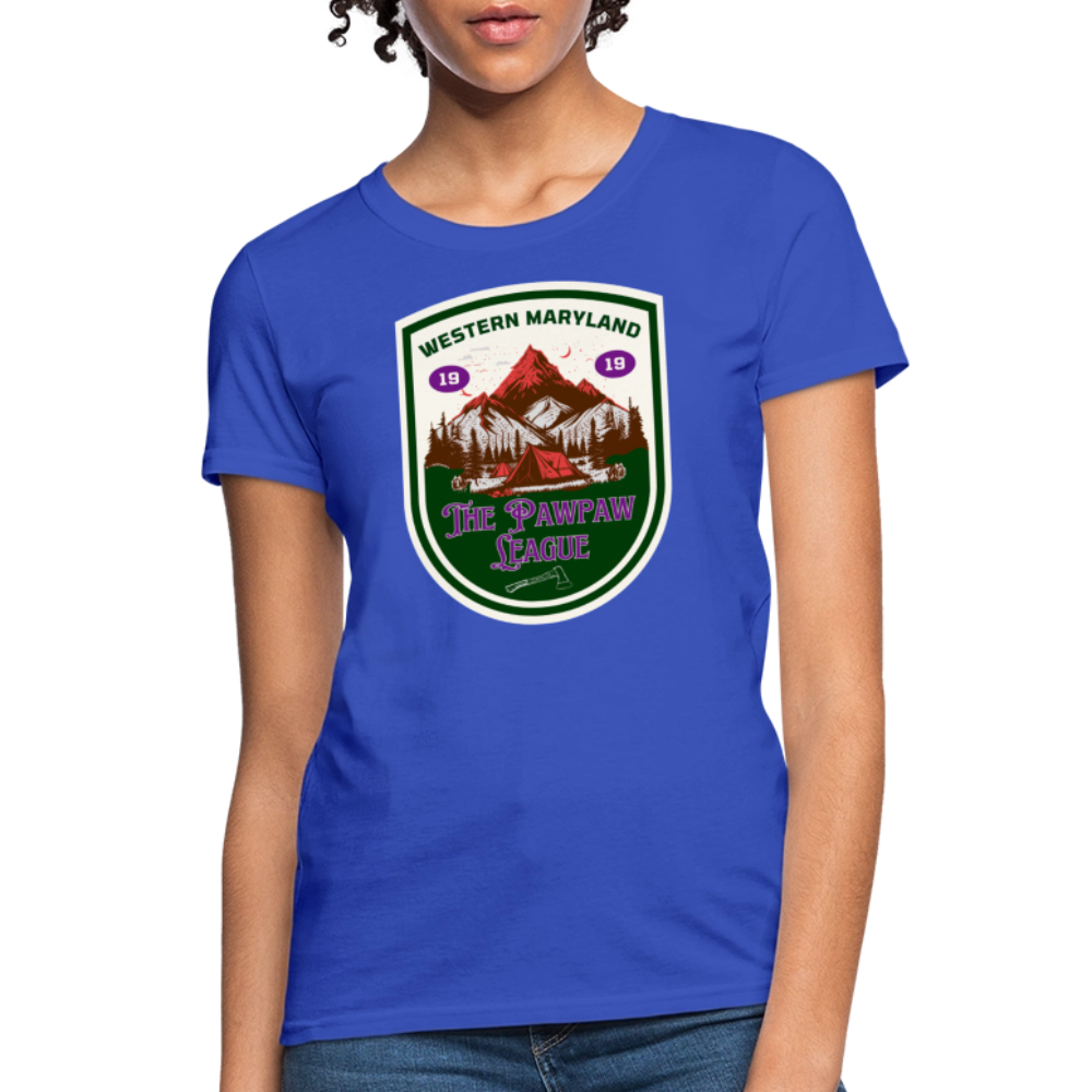 The Pawpaw League Women's T-Shirt - royal blue