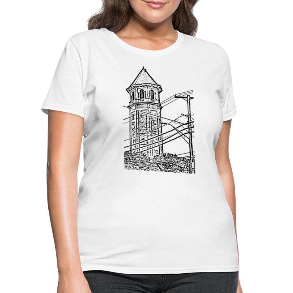 Roland Water Tower Femme cut T-Shirt - white