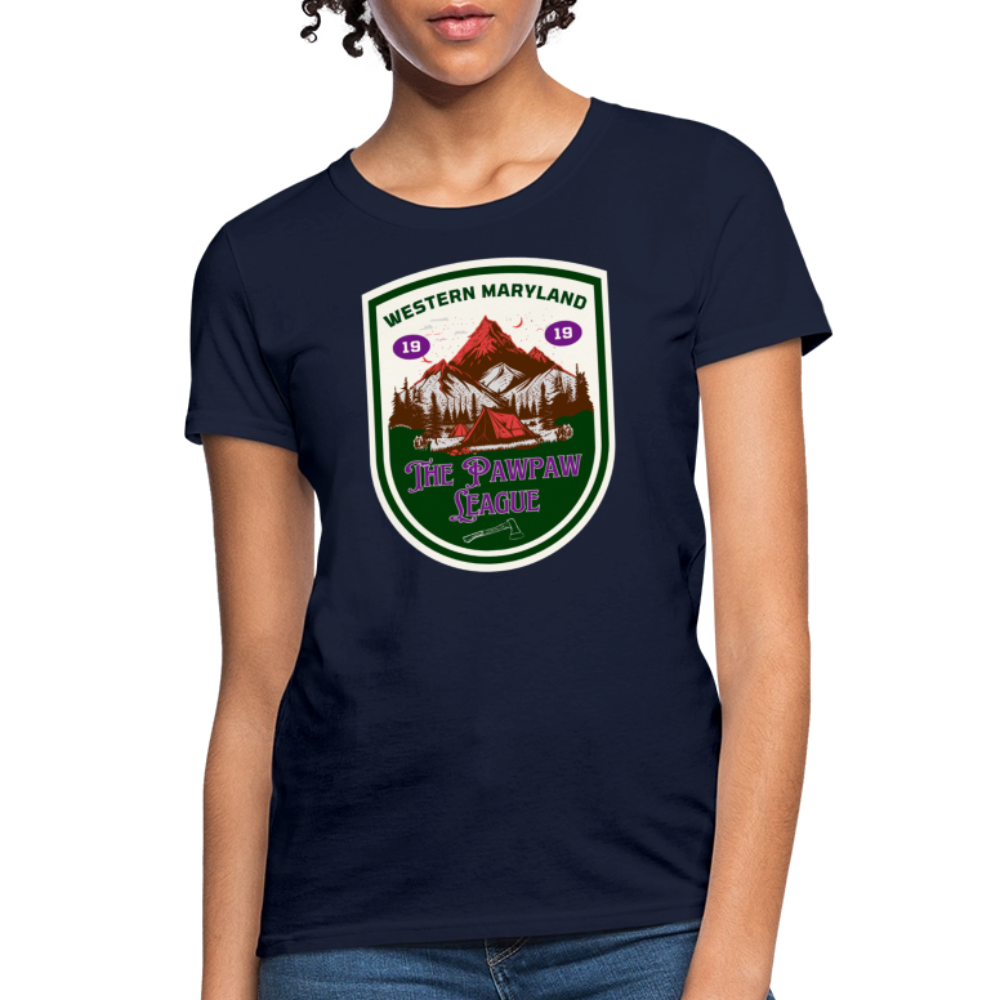 The Pawpaw League Women's T-Shirt - navy
