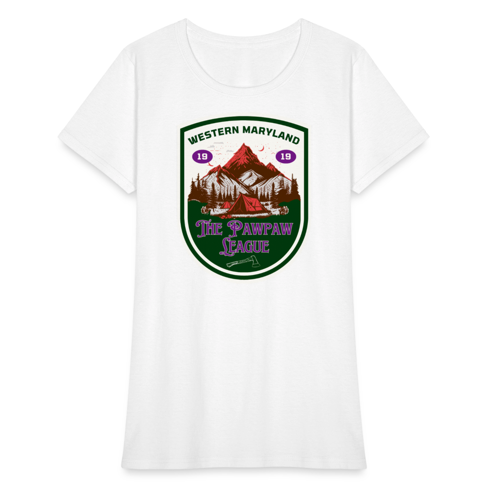 The Pawpaw League Women's T-Shirt - white