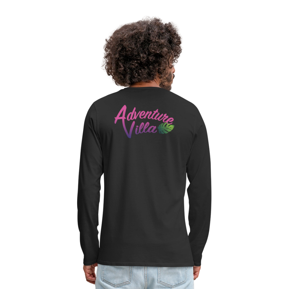 Adventure Villa Classic Long Sleeve T-Shirt - black