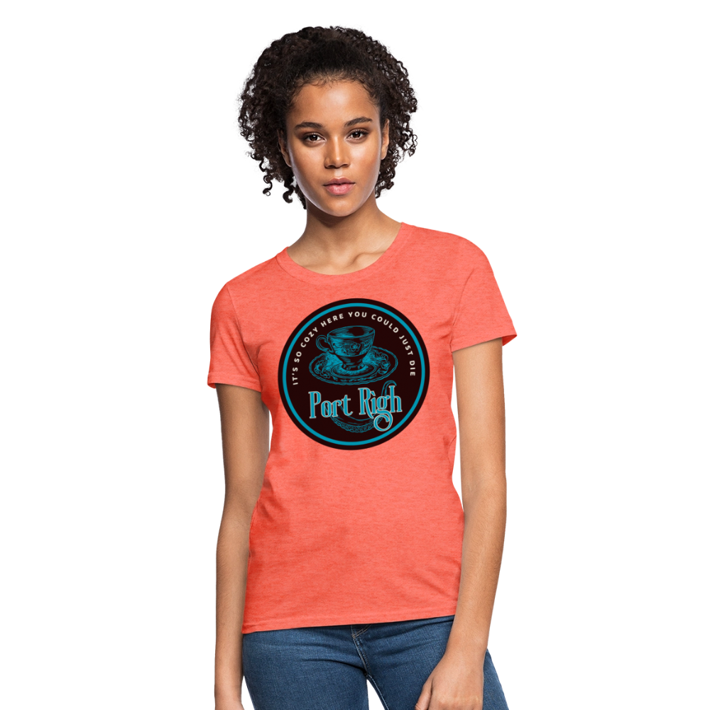 Port Righ Women's T-Shirt - heather coral