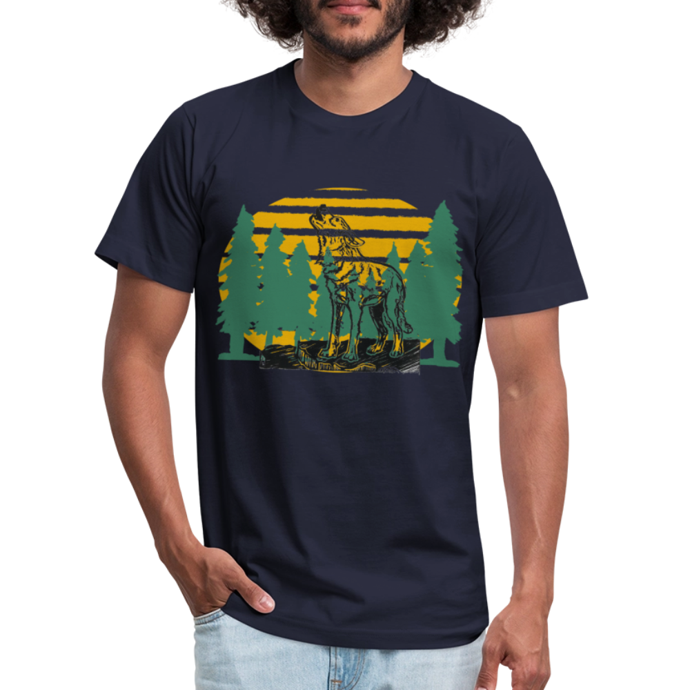 Wolf in the Trees - navy