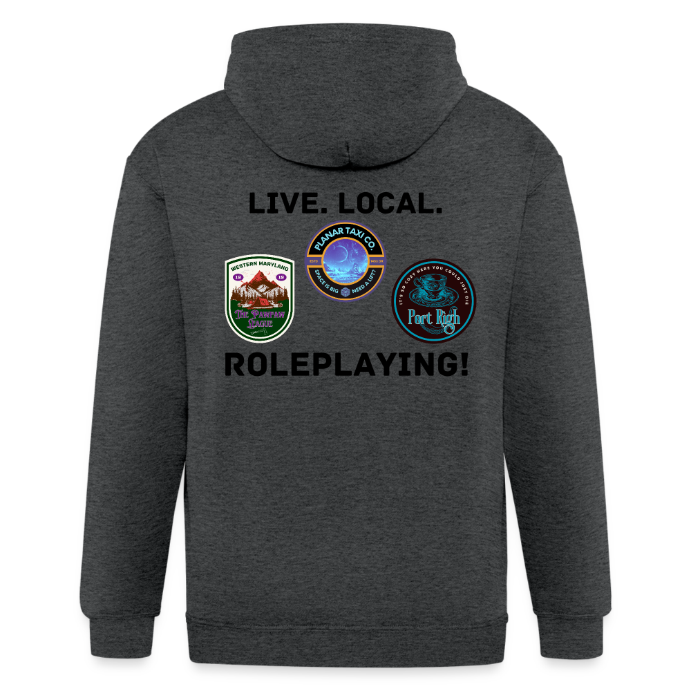 Station '25 lineup Zip Hoodie - deep heather