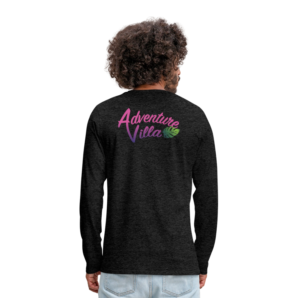 Adventure Villa Classic Long Sleeve T-Shirt - charcoal grey