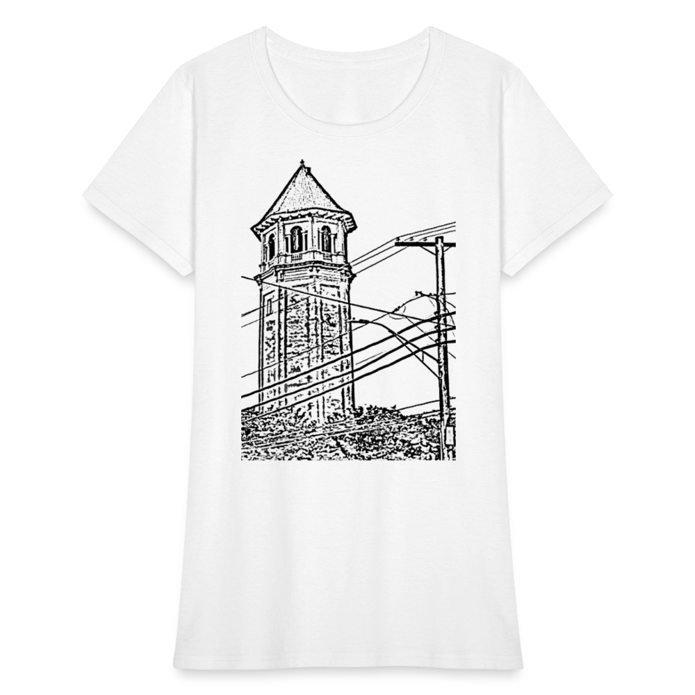 Roland Water Tower Femme cut T-Shirt - white
