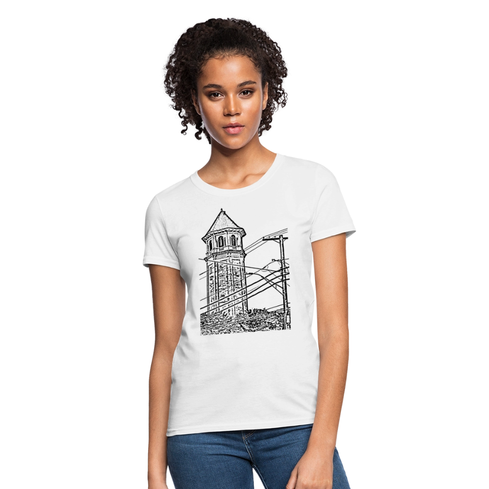 Roland Water Tower Femme cut T-Shirt - white