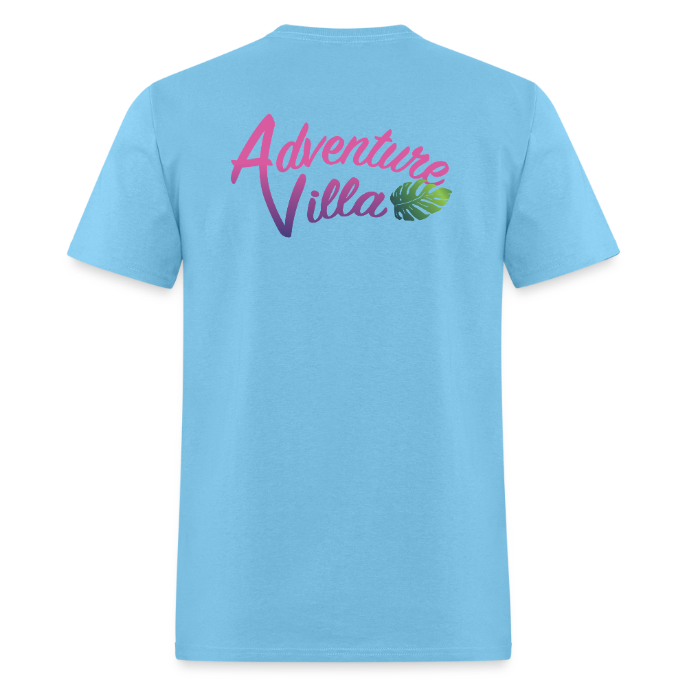 Adventure Villa Classic T-Shirt - aquatic blue