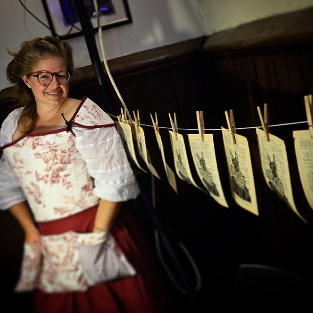 Live event art, Baltimore Shakespeare Factory, Baltimore MD, Will Kirk Photography