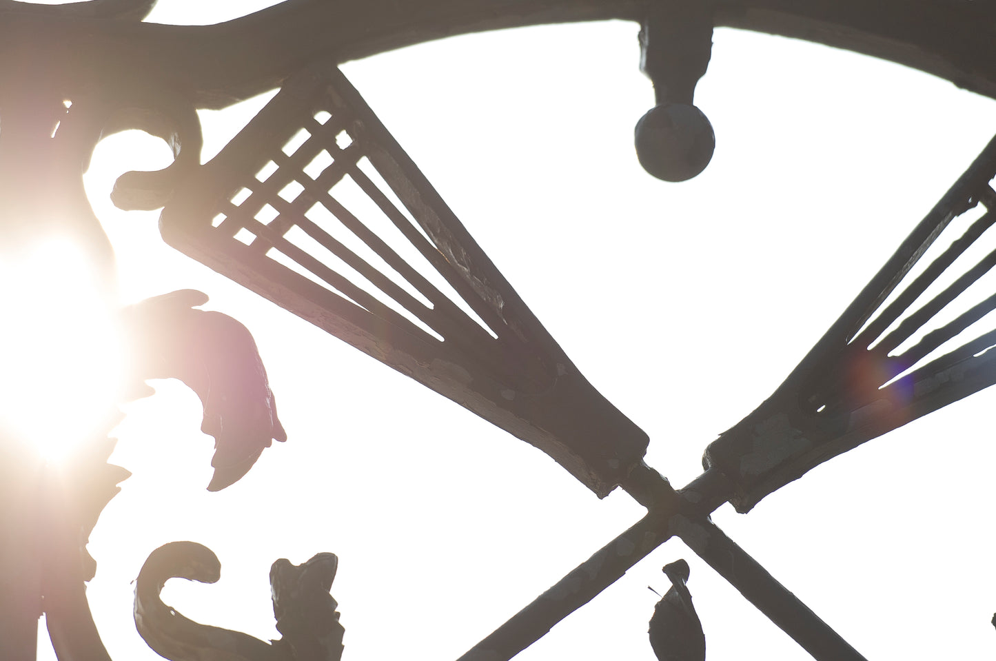 Close-up of the West Gate of the Homewood Campus-Will Kirk 20