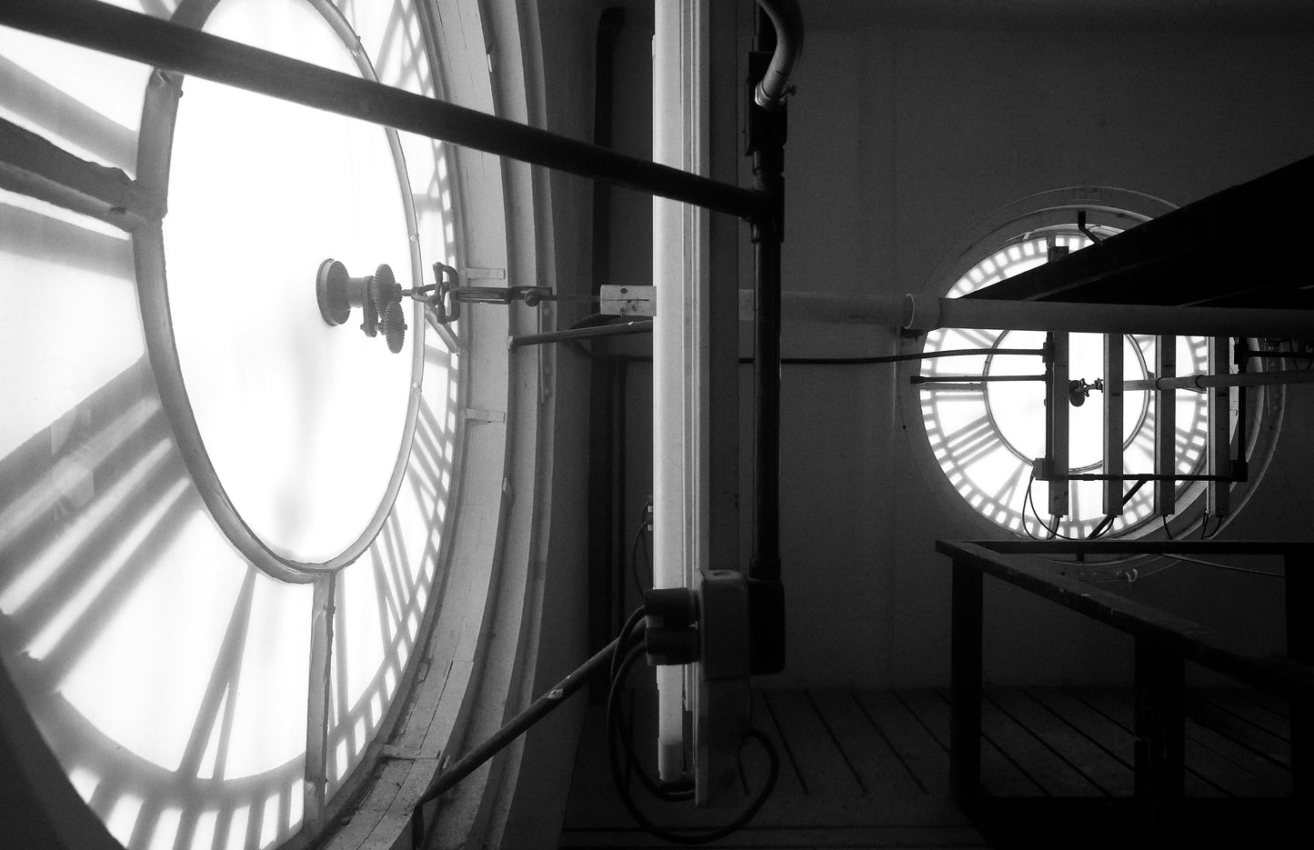 Interior of the Gilman Hall Clock Tower -Will Kirk 8