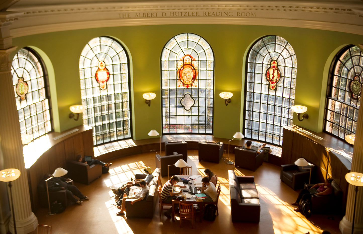 Hutzler Reading Room in Gilman Hall -Will Kirk 9