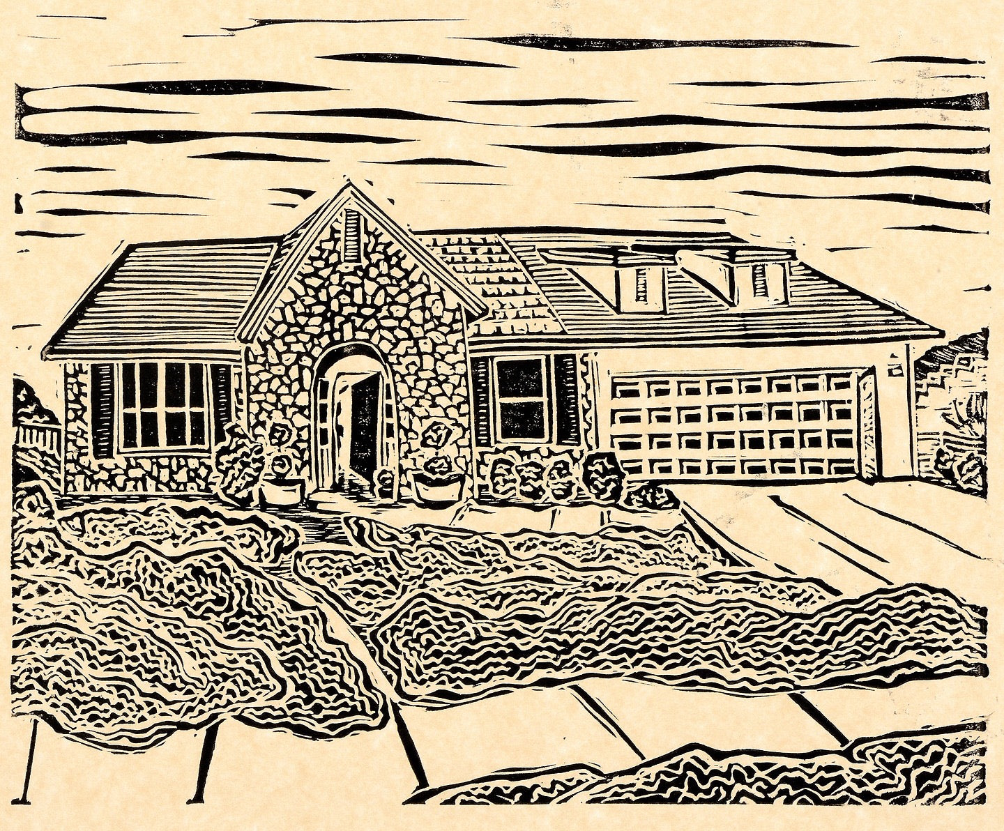 Custom Home Portrait