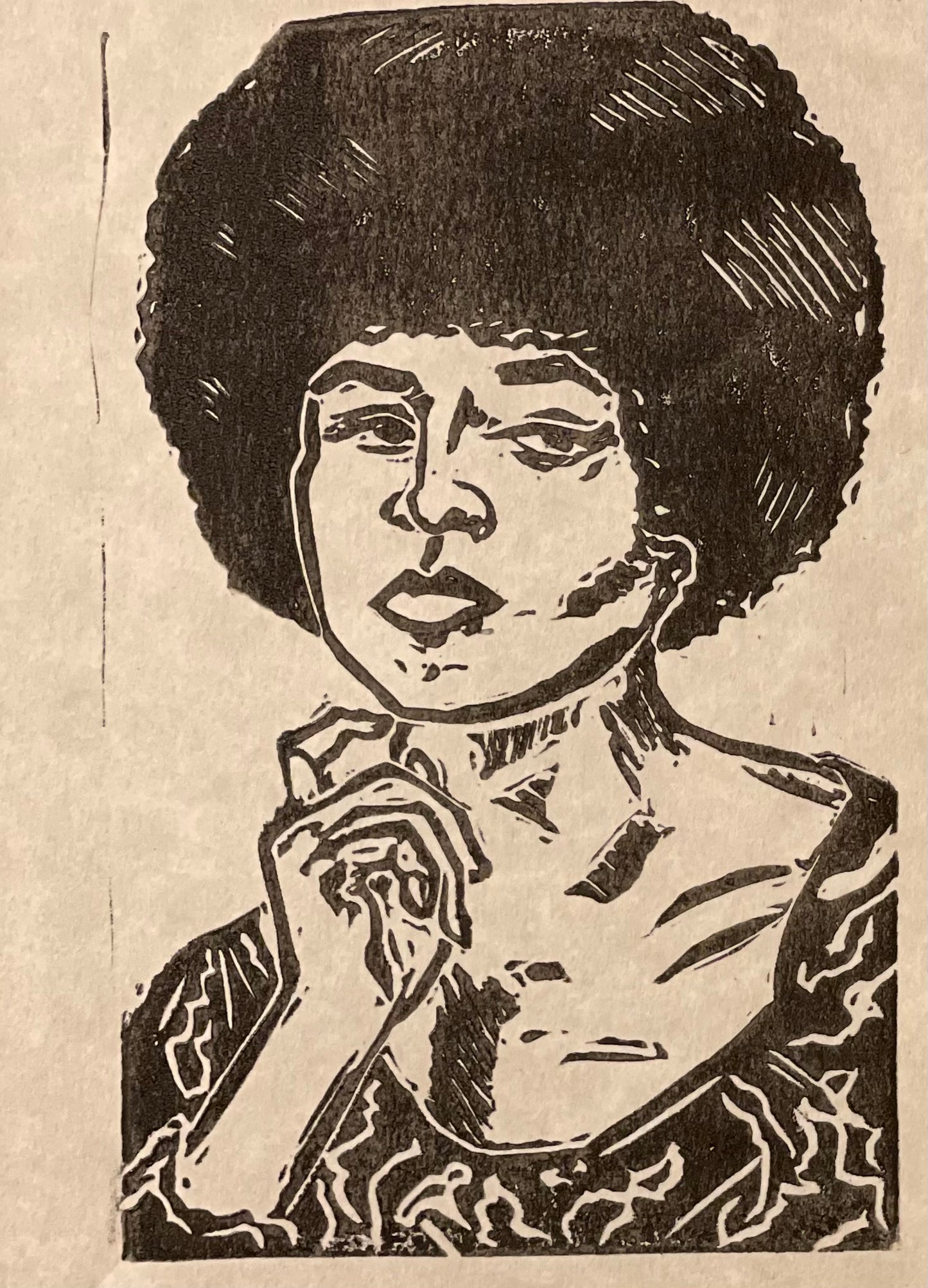 Human portrait size 11x14inches