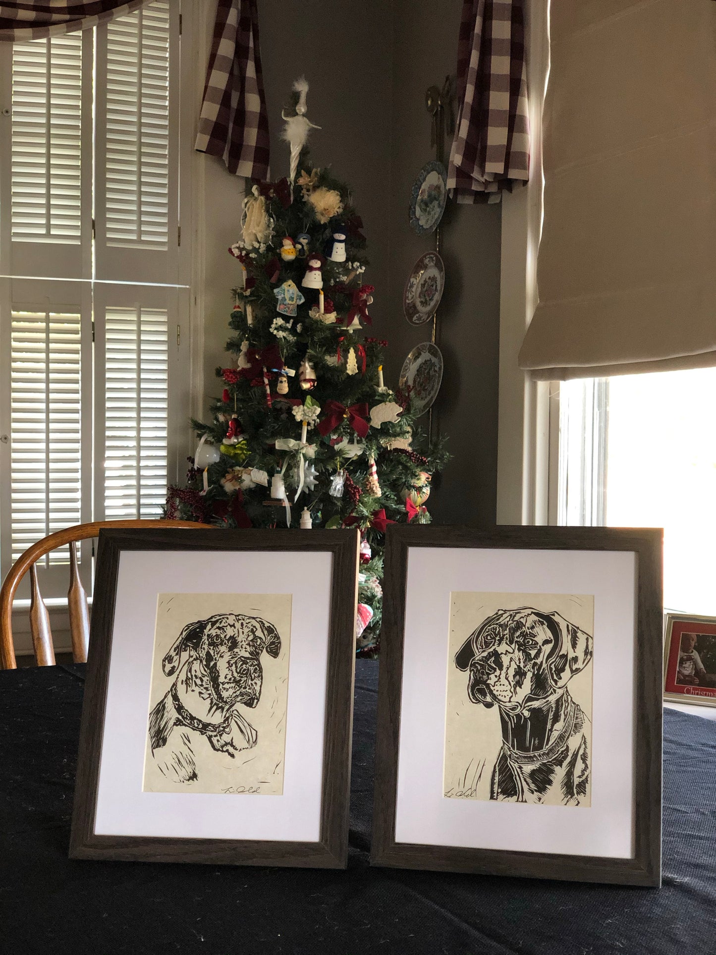 Pet portrait size 5x7inches