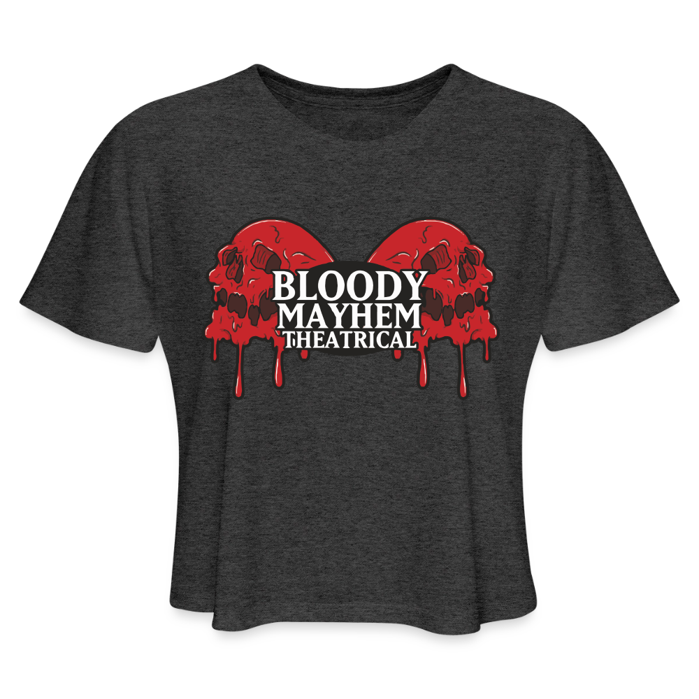 BMT Logo Cropped  T-shirt - deep heather