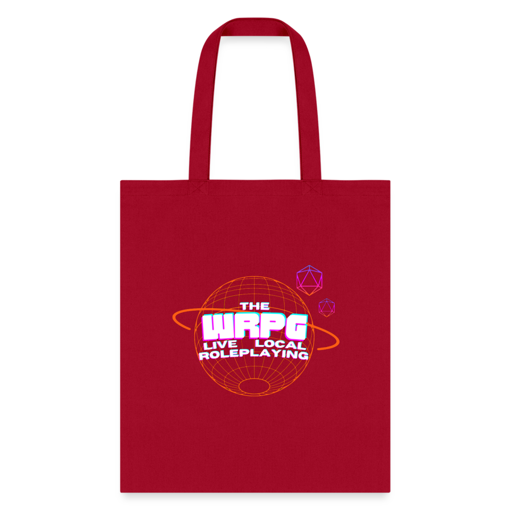 OG WRPG Logo white Tote Bag - red