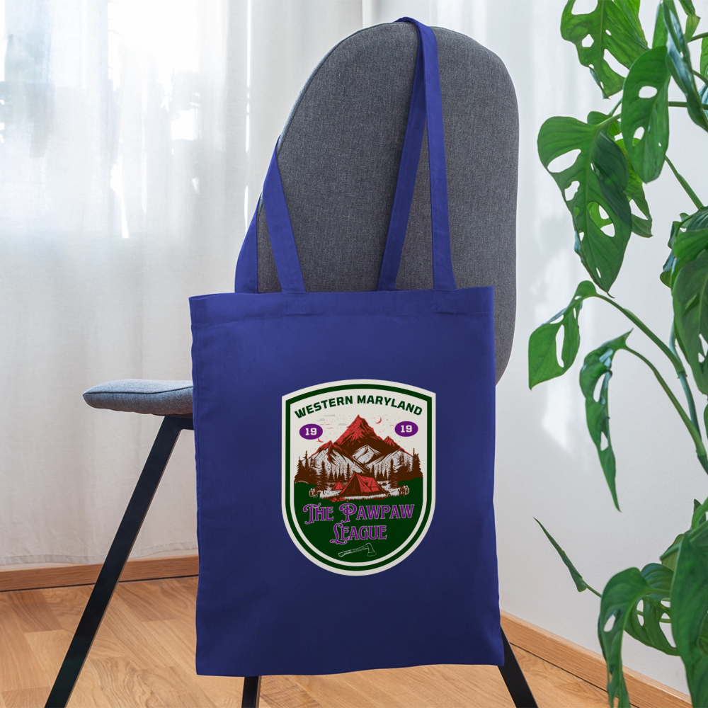 The Pawpaw League Tote Bag - royal blue