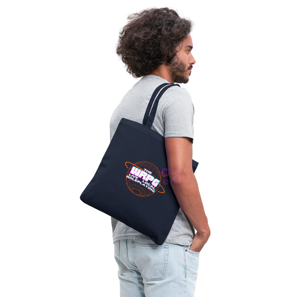 OG WRPG Logo white Tote Bag - navy
