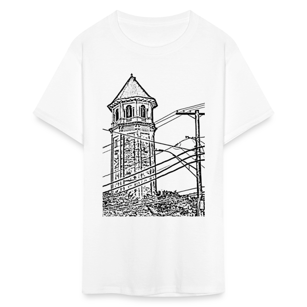 Roland Water Tower Unisex T-Shirt - white