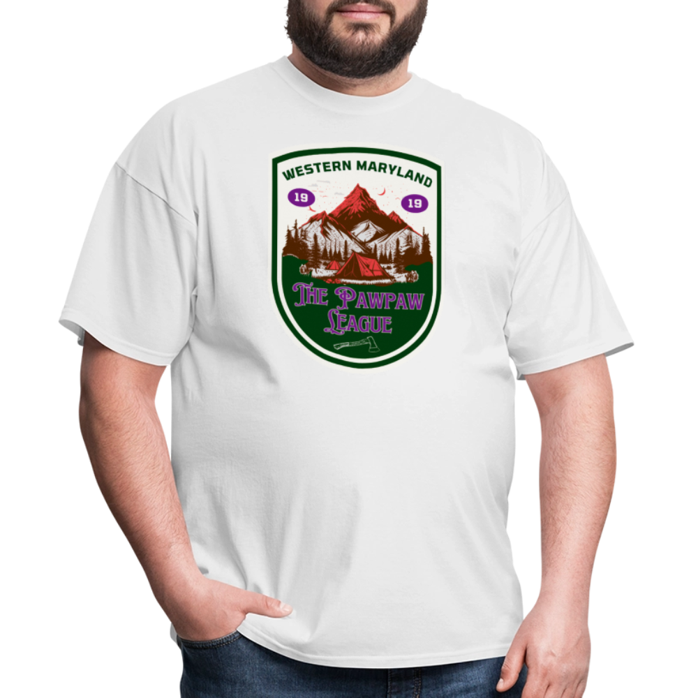 Port Righ logo T-Shirt - white