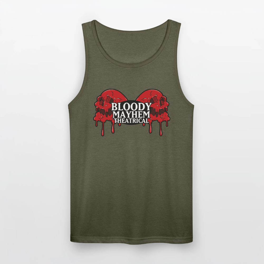 BMT LOGO Unisex Tank - heather olive