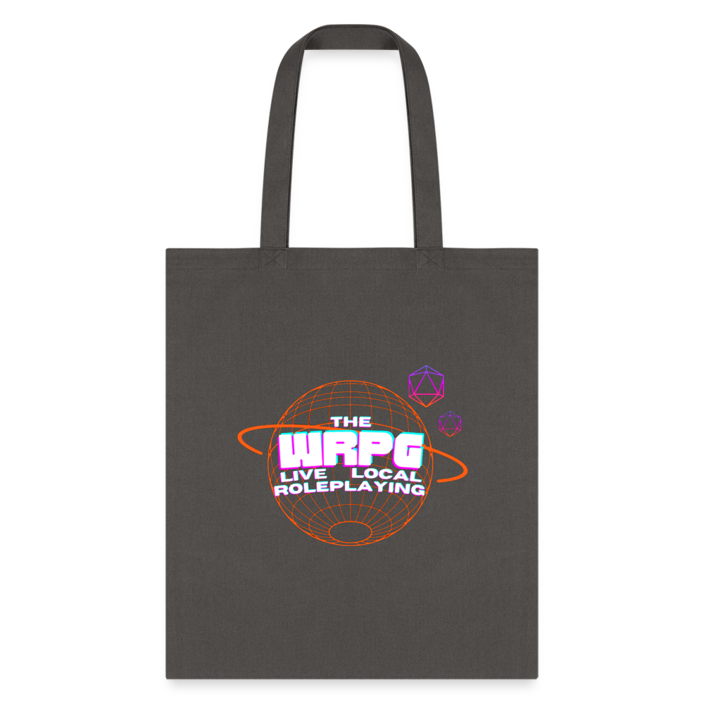 OG WRPG Logo white Tote Bag - charcoal