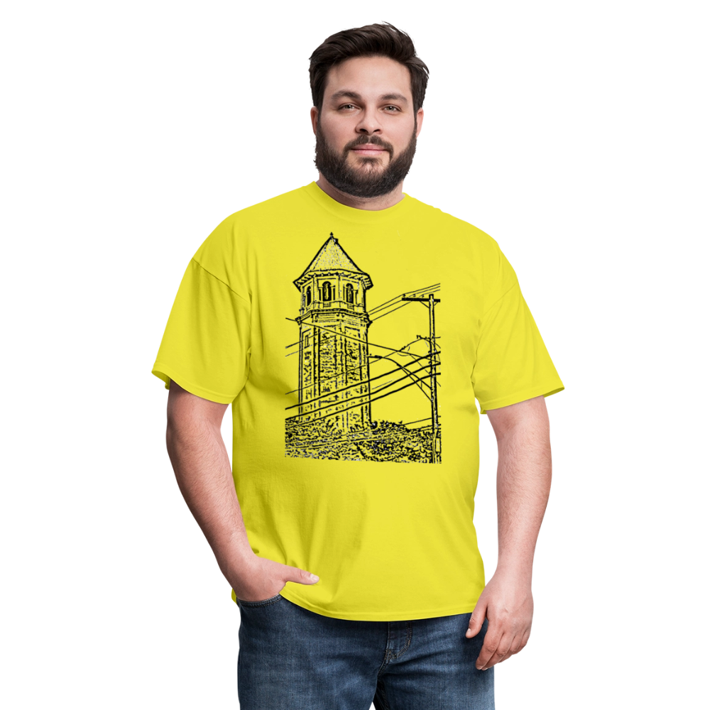 Roland Water Tower Unisex T-Shirt - yellow