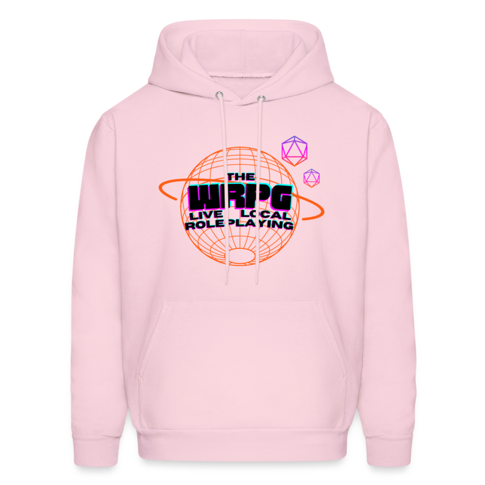 OG WRPG LOGO black Logo Hoodie - pale pink
