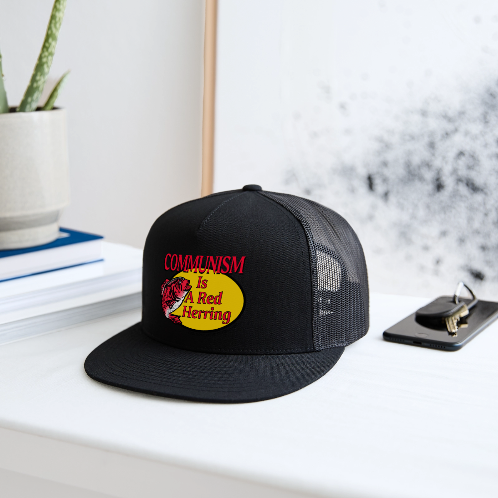Clue Trucker Hat - black/black