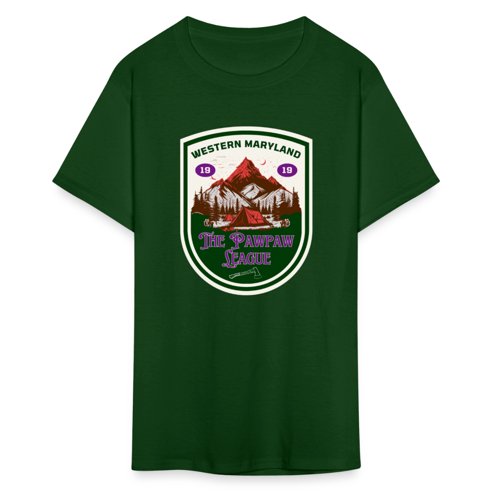 Port Righ logo T-Shirt - forest green