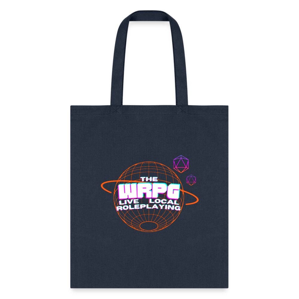 OG WRPG Logo white Tote Bag - navy