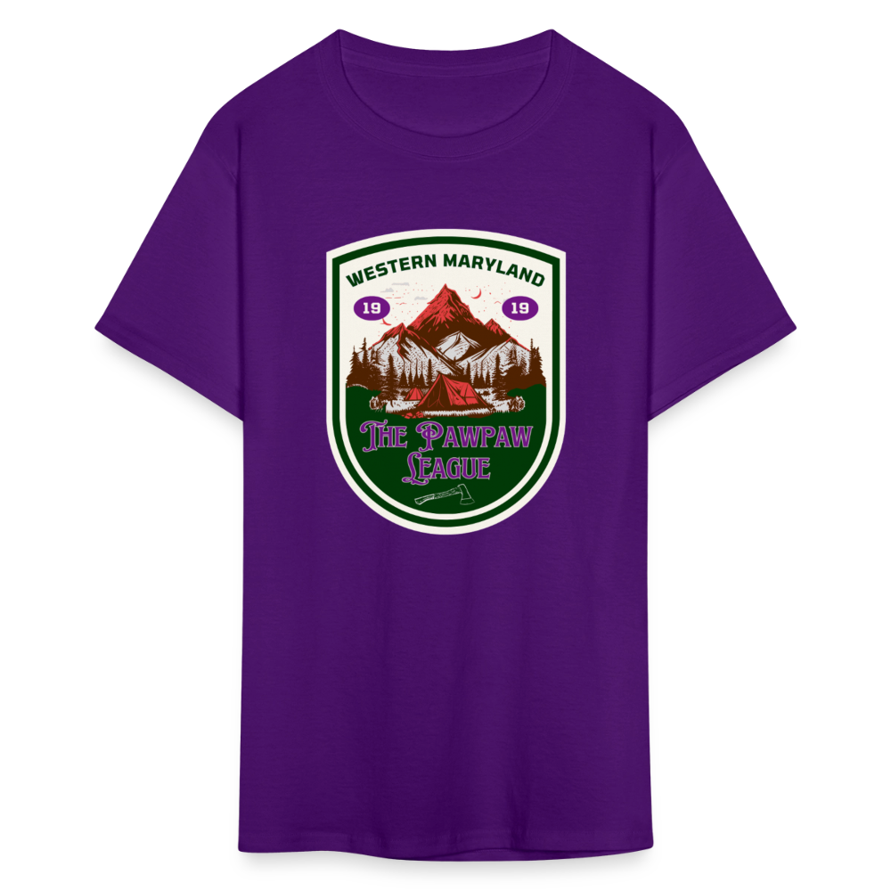 Port Righ logo T-Shirt - purple