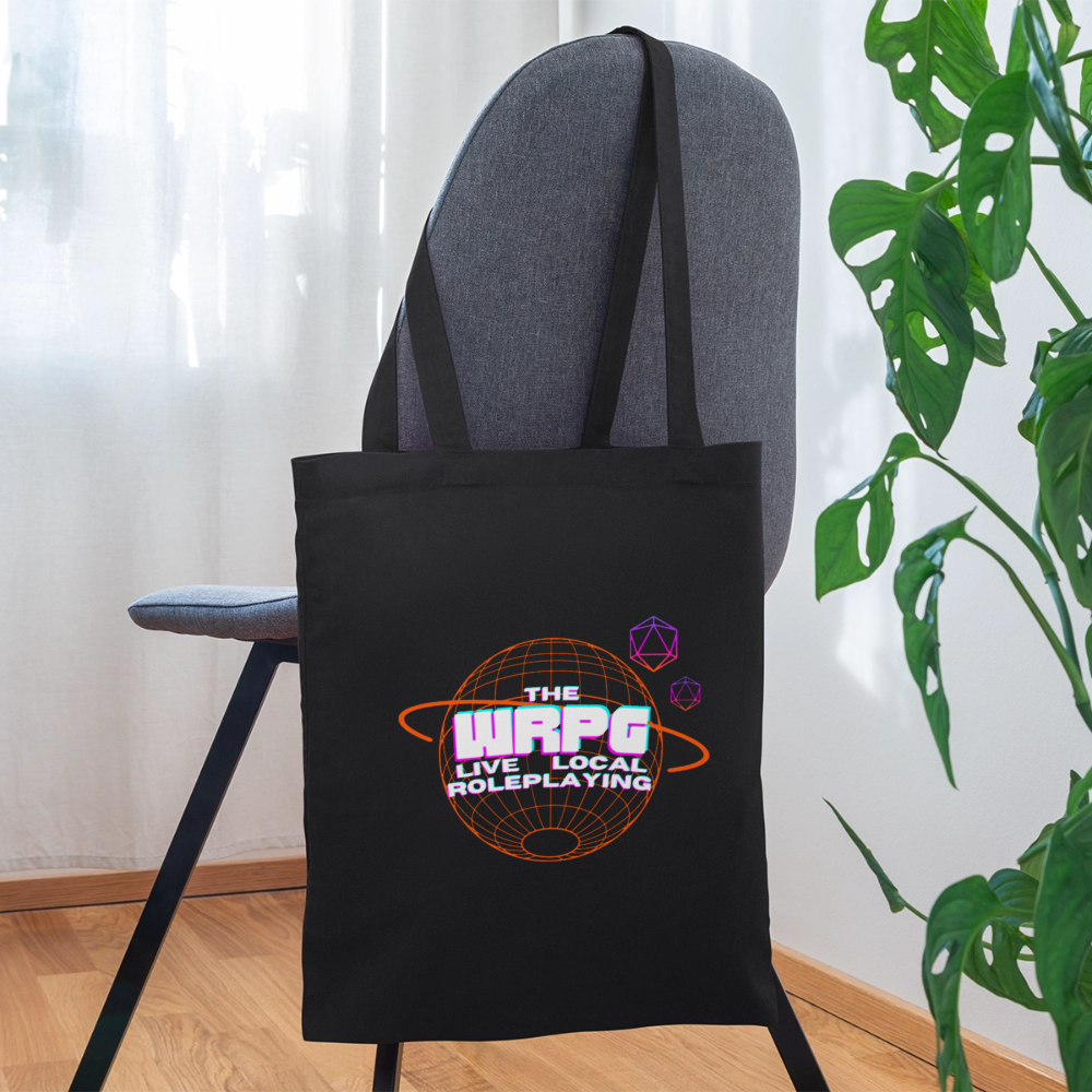 OG WRPG Logo white Tote Bag - black