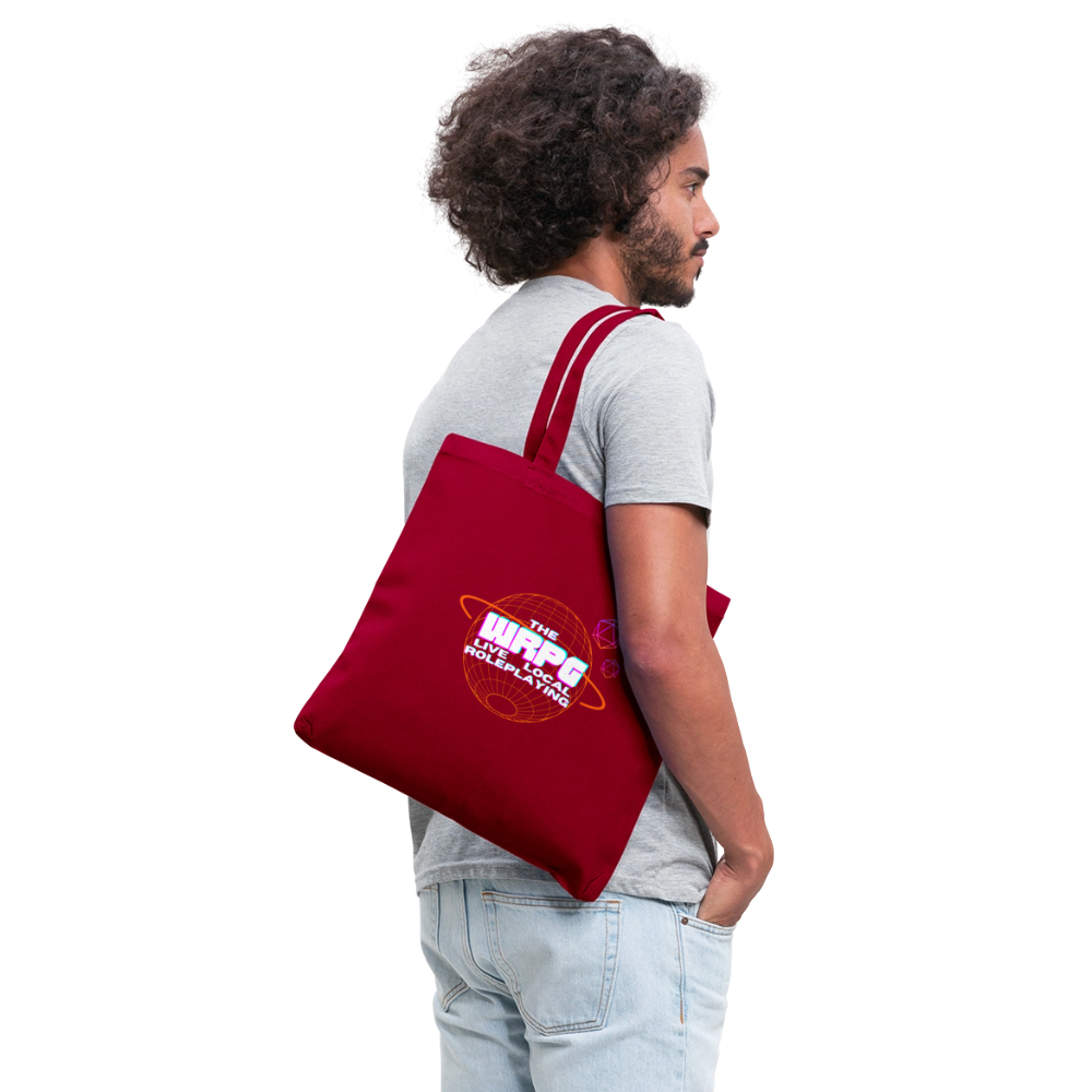 OG WRPG Logo white Tote Bag - red