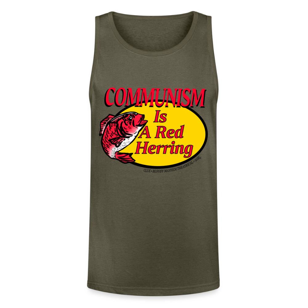 Clue Unisex Tank - heather olive