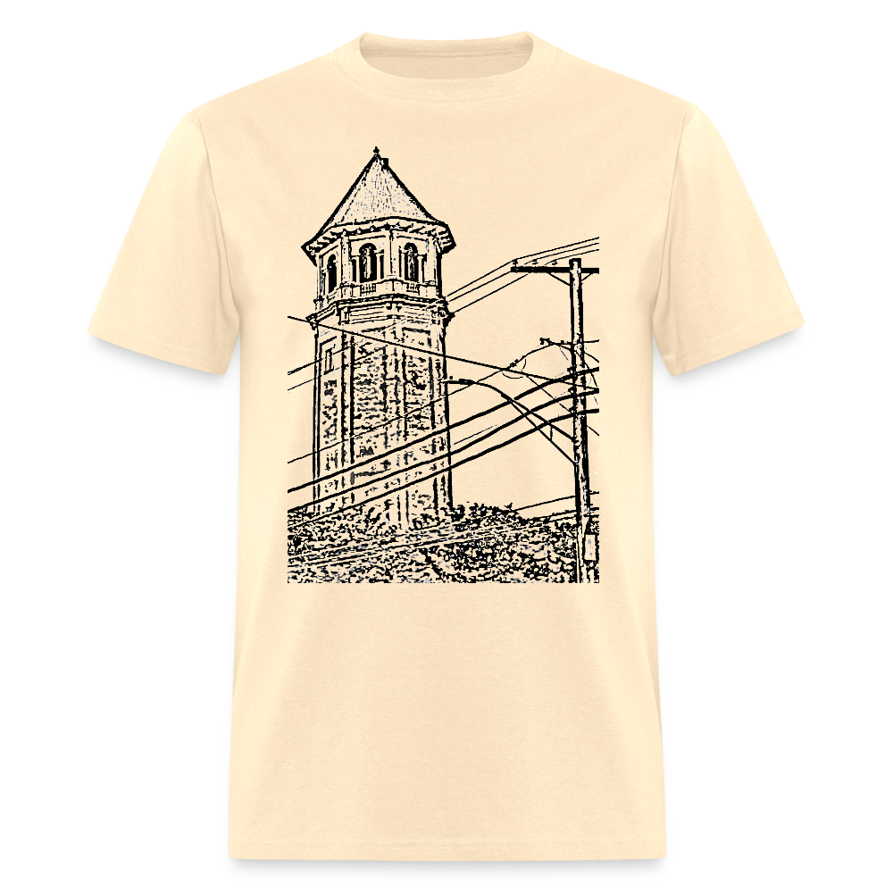 Roland Water Tower Unisex T-Shirt - natural