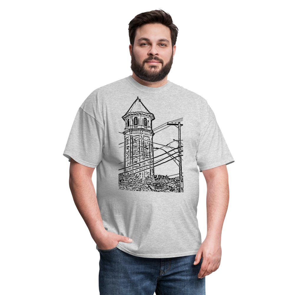 Roland Water Tower Unisex T-Shirt - heather gray
