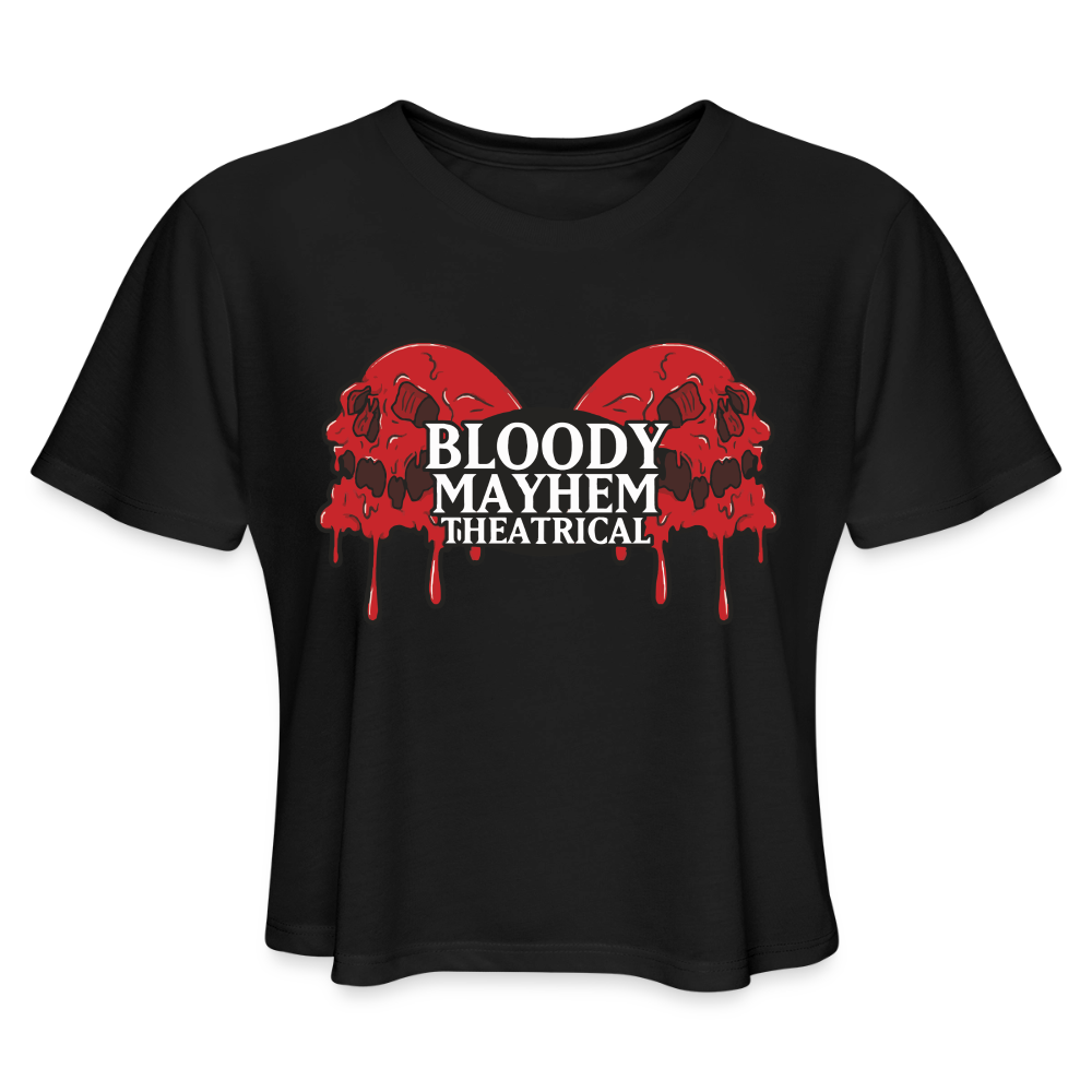 BMT Logo Cropped  T-shirt - black