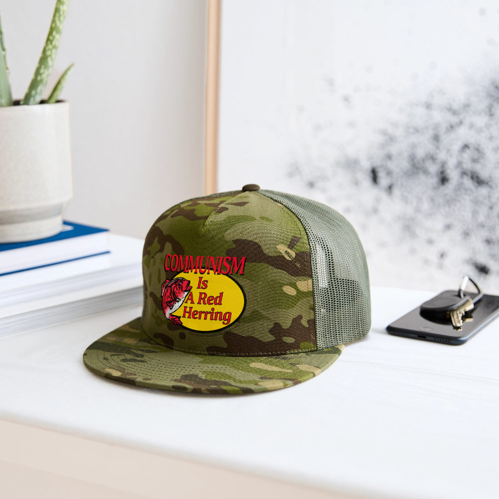 Clue Trucker Hat - MultiCam\green
