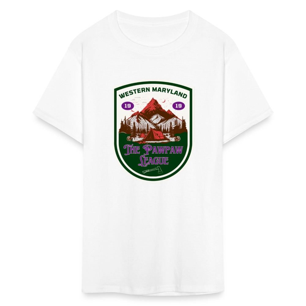Port Righ logo T-Shirt - white