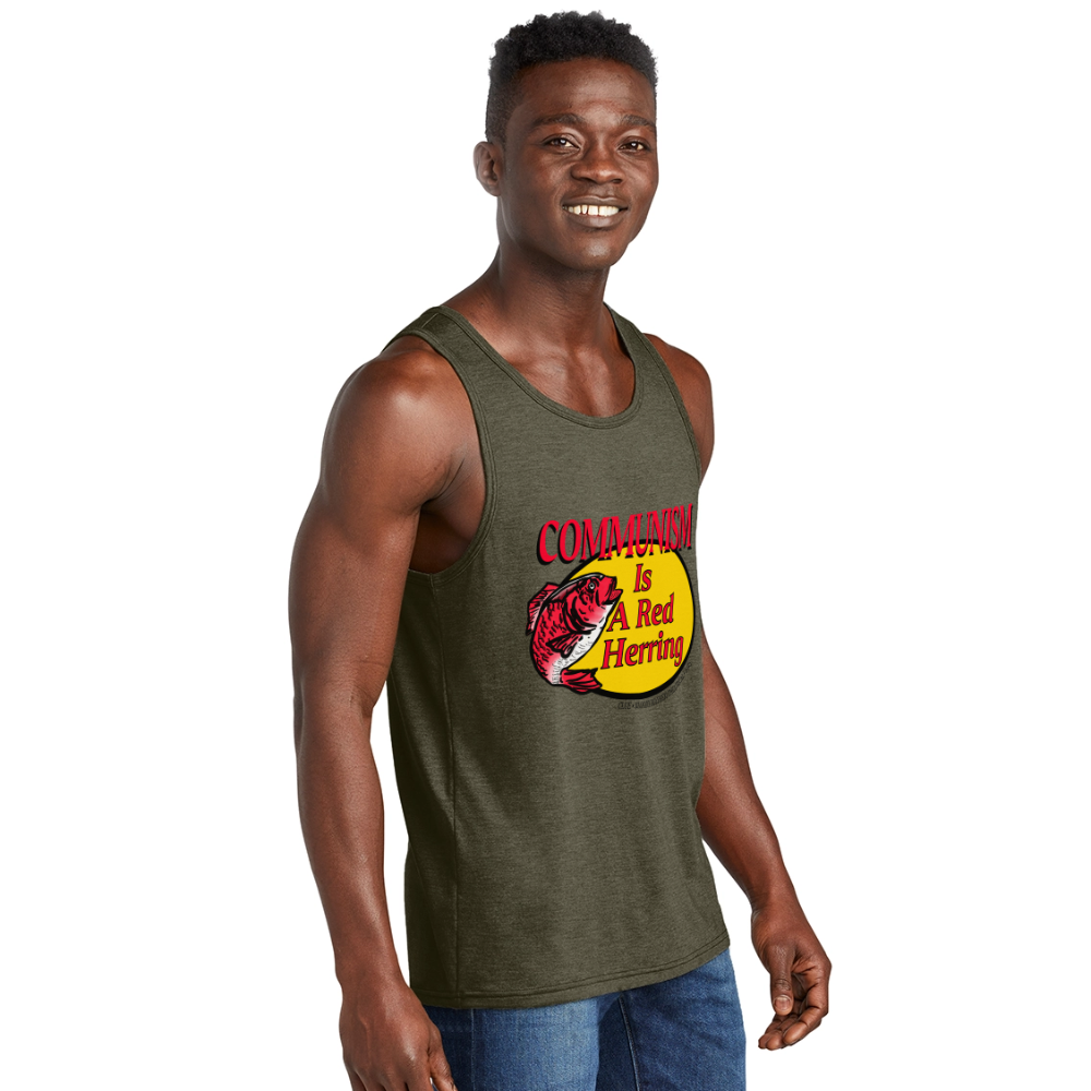 Clue Unisex Tank - heather olive