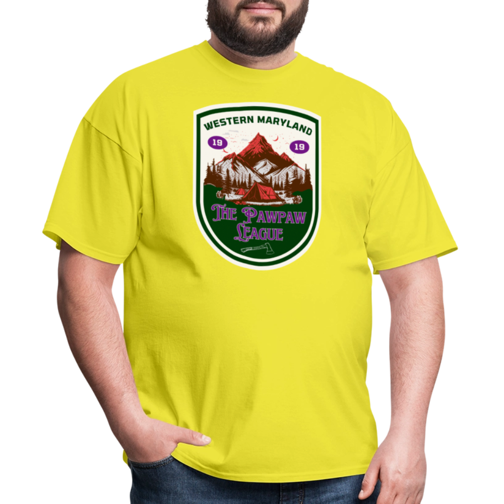 Port Righ logo T-Shirt - yellow