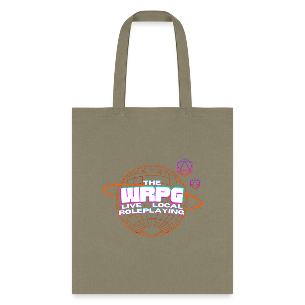 OG WRPG Logo white Tote Bag - khaki