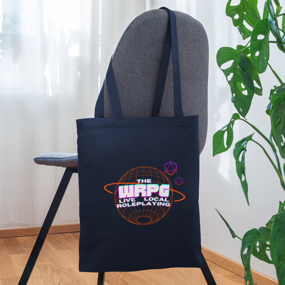 OG WRPG Logo white Tote Bag - navy